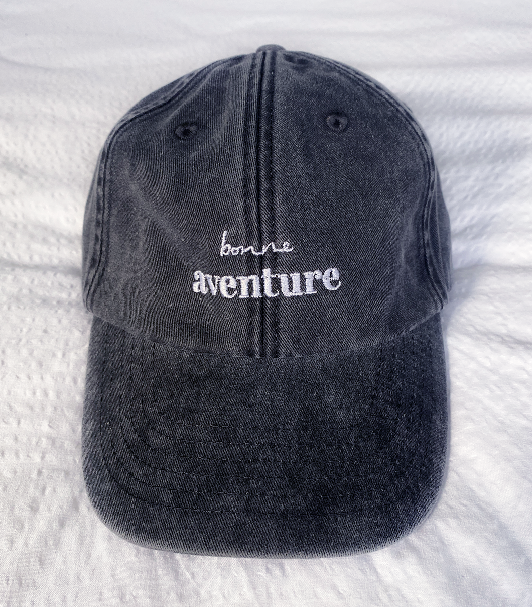 Bonne Aventure Washed Black Cap