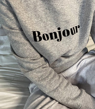 Load image into Gallery viewer, Bonjour Sweatshirt
