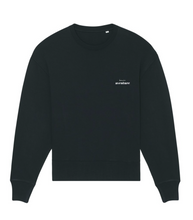 Load image into Gallery viewer, Black Bonne Aventure Oversized Sweatshirt
