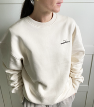 Load image into Gallery viewer, Natural Bonne Aventure Oversized Sweatshirt
